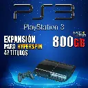 EXPANSIÓN PLAYSTATION 3 800GB | PARA AGREGAR A HYPERSPIN