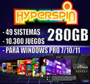 HYPERSPIN 280GB 49 SISTEMAS 10.300 TÍTULOS ARCADE-CONSOLA-PINBALL