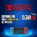 EXPANSIÓN SWITCH 530GB | PARA AGREGAR A HYPERSPIN