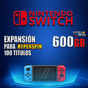 EXPANSIÓN SWITCH 600GB | PARA AGREGAR A HYPERSPIN